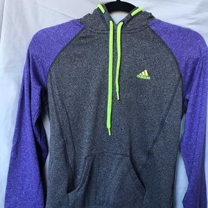 Neon Adidas Hoodie